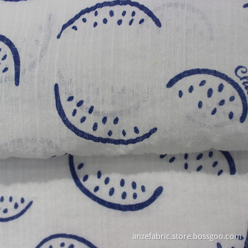 100% Organic Cotton Gauze Fabric for Baby Bedding